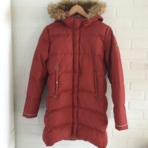 Aigle Maître Caoutchoutier Parka Cinnamon Girl Size 14